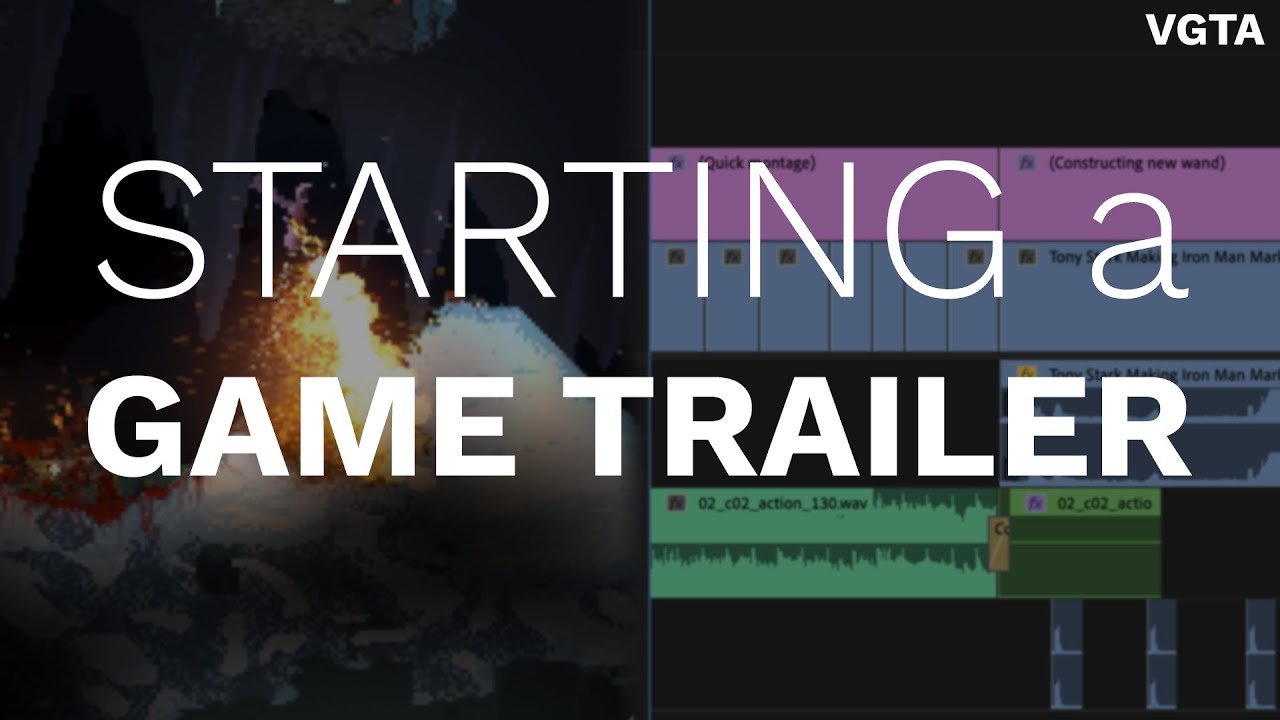 Game Trailer Editing Template